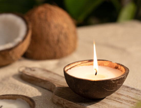 Coconut Shell Eco-Friendly Candle/Diya