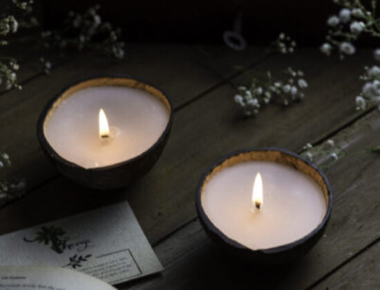 Coconut Shell Eco-Friendly Candle/Diya