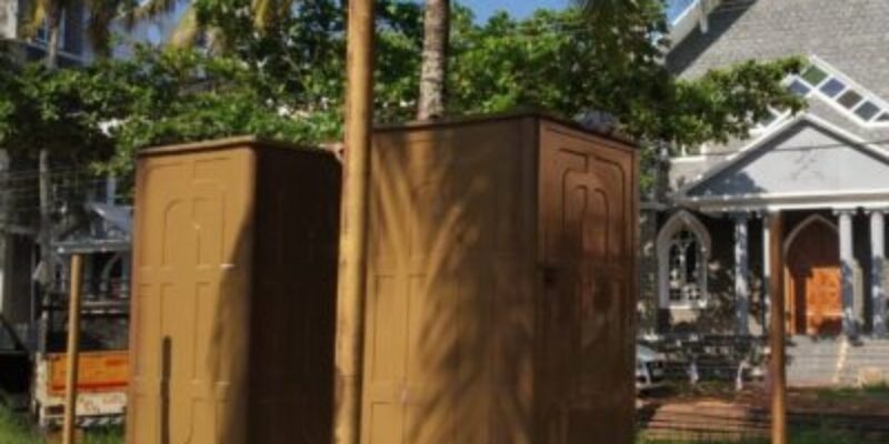 Portable toilet- FRP