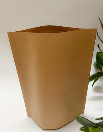 1Kg Kraft Stand-Up Pouch(Heat Sealable)